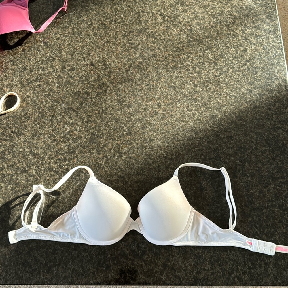 32c wear everywhere push up bra victoria secret white